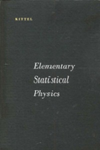 Elementary Statistical Physics by Charles Kittel